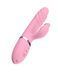 Вибратор с толчками и подогревом Tongue Extension Vibrating, розовый, Розовый