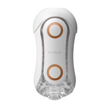 Мастурбатор Tenga FLIP ORB - Orange Crash, Білий