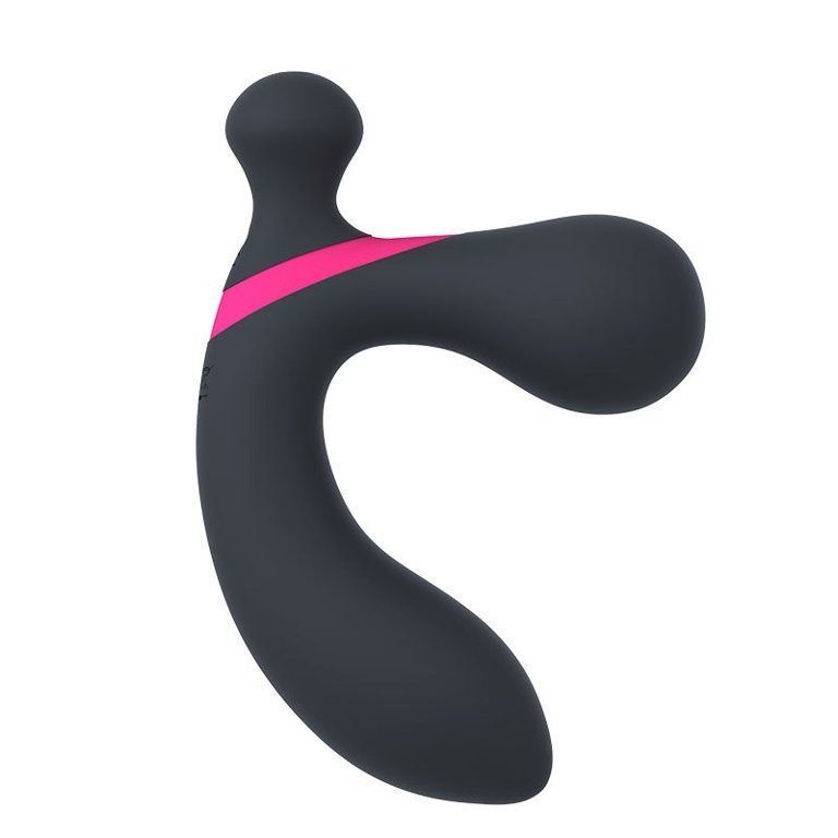 Массажер простаты с пультом управления Prostate Massager Dual USB 10 Function, Черный
