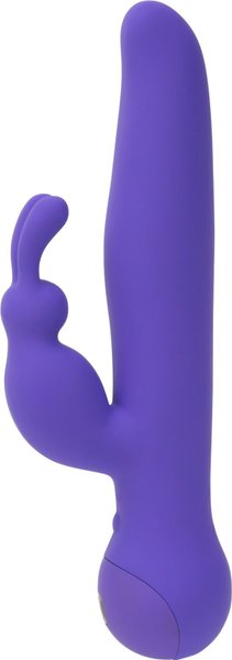 Вібратор-кролик із сенсорним керуванням та ротацією Touch by SWAN - Duo Purple, глибока вібрація