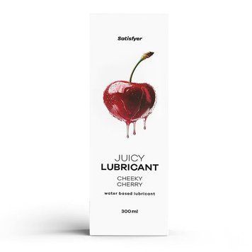 Лубрикант Satisfyer Juicy Lubricant Cheeky Cherry &ndash; вишня, 300 мл, 300 ml, Вишня