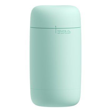 Мастурбатор TENGA PUFFY MINT GREEN, ультрам'який матеріал, багаторазовий, наскрізний, Бирюзовый
