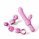 Вибратор для точки G с насадками Otouch Magic Stick S1 Plus, розовый, Розовый