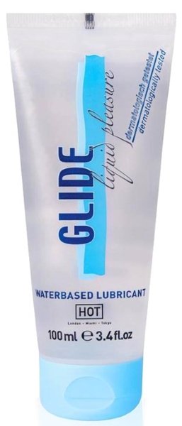 Лубрикант на водній основі Glide Liquid Pleasure, 100 мл