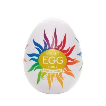 Мастурбатор яйце Tenga Egg Shiny Pride Edition, Білий