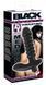Анальный вибратор Black Velvets Vibrating Medium, Черный