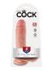 Фалоімітатор Pipedream King Cock 8" Cock with Balls