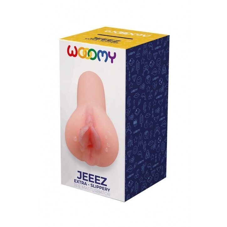 Мастурбатор Wooomy Jeeez Masturbator Vagina, телесный