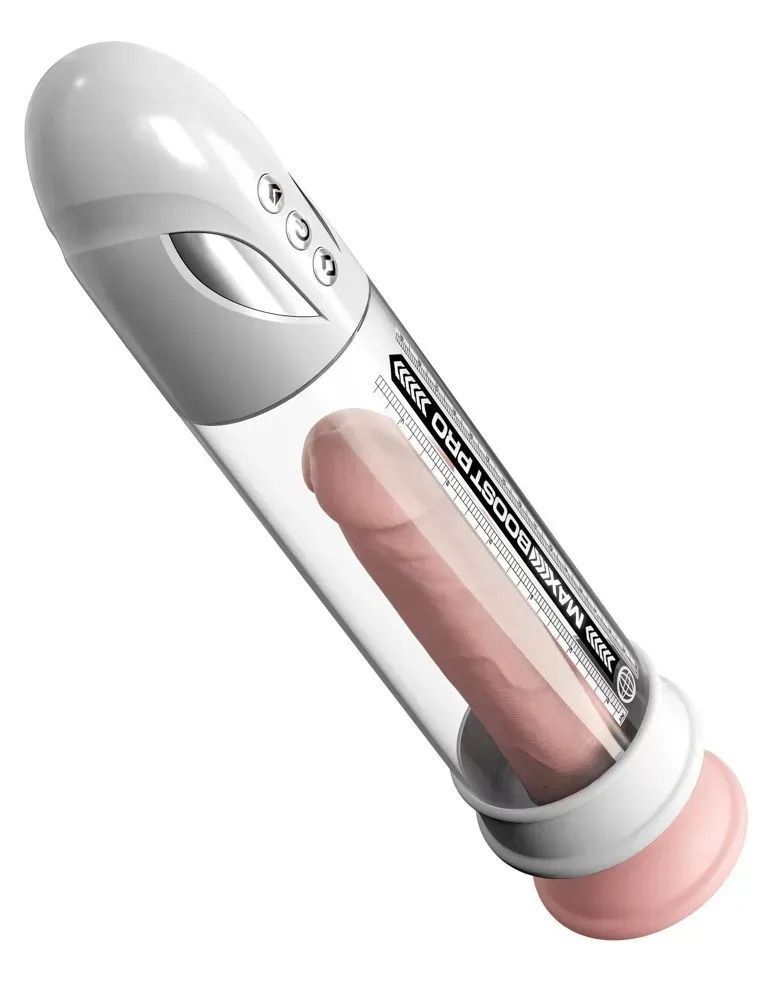 Помпа вакуммная Pipedream Pump Worx Max Boost Pro Flow белая, 30.6 см