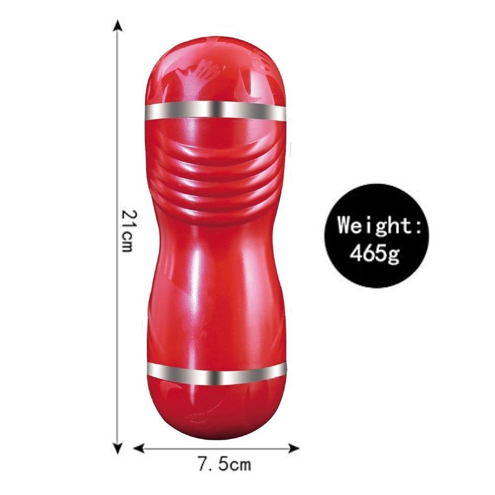 Мастурбатор с двумя входами OYO - Double Pump RED, YQM-205 RED, Красный