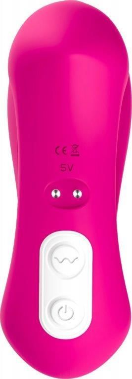 Вибратор Stymulator silicone Rose Red, Розовый