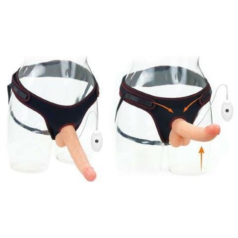 Cтрапон з вібрацією Ingen Easy Strapon Set 8.5 With Balls