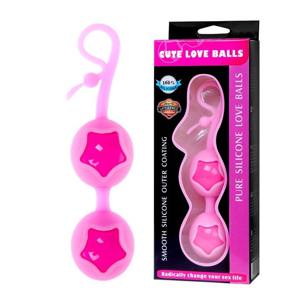 Кульки Cute Love Balls Pink