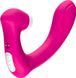 Вибратор Stymulator silicone Rose Red, Розовый