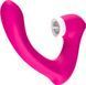 Вибратор Stymulator silicone Rose Red, Розовый