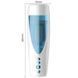 Мастурбатор Vibrating, Rotating and Flashing Masturbation USB 10+10 Function / Talk Mode, Белый