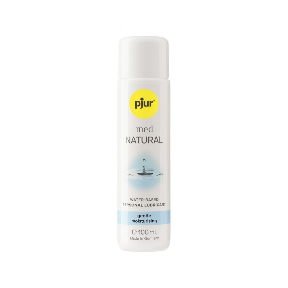 Лубрикант на водній основі для чутливої шкіри Pjur Med Natural Glide 100 ml, 100 ml