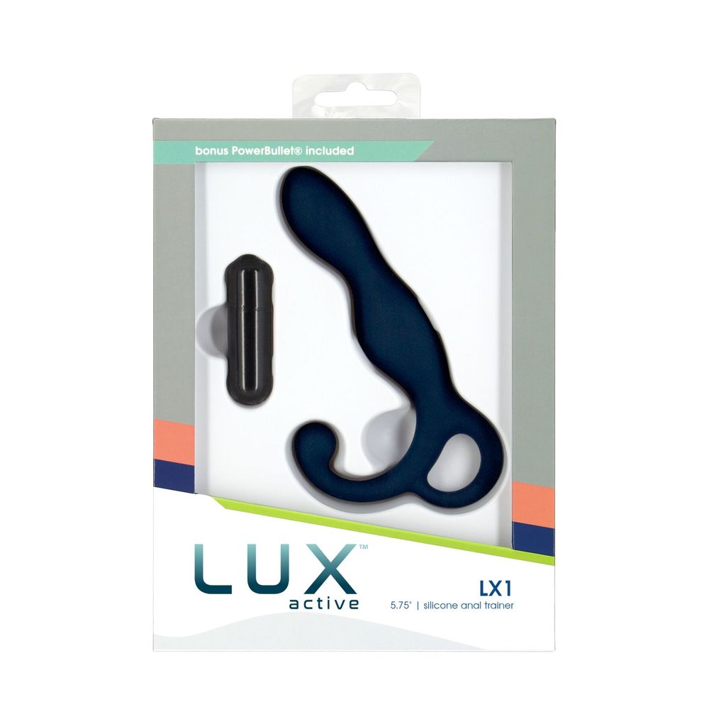 Масажер простати Lux Active – LX1 – Anal Trainer 5.75” – Dark Blue
