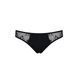 Трусики-сліпи з мереживною сіточкою Dina Thong black S/M - Passion