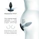 Анальна пробка з вібрацією та перловим масажем Dorcel Spin Plug, макс. діам. 3,8 см, пульт ДК