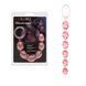 Анальний ланцюжок Swirl Pleasure Beads від California Exotic Novelties, Рожевий