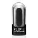 Мастурбатор Tenga Flip Zero Black, змінна інтенсивність стимуляції, розкладний, Прозрачный, черный