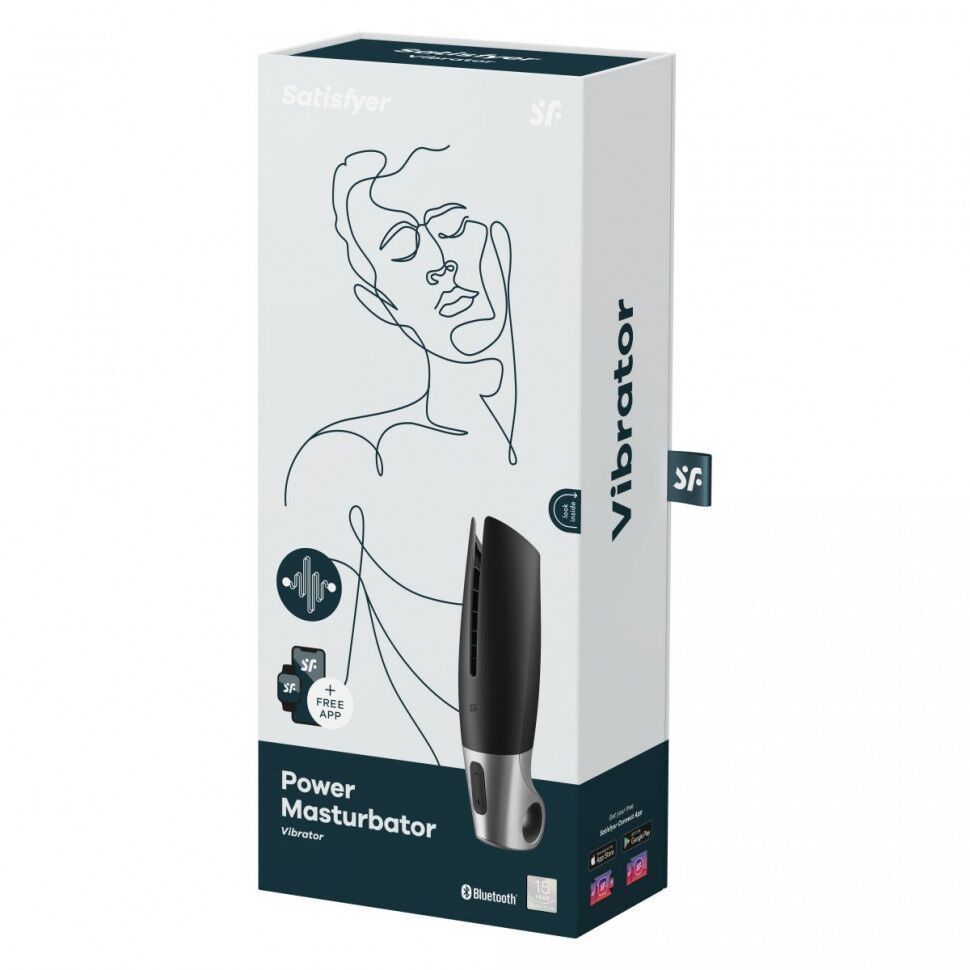 Мастурбатор Satisfyer Power Masturbator, Черный