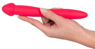 Двухсторонний фаллоимитатор Orion Colorful Joy Red Dildo