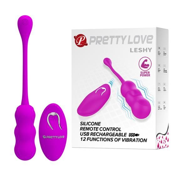 Виброяйцо - Pretty Love Lechy Wireless Egg Purple
