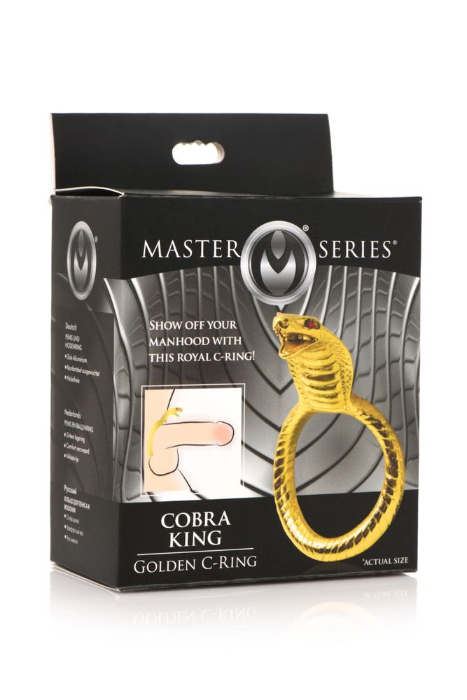 Эрекционное кольцо Master Series Cobra King