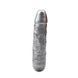Двохкінцевий фалоімітатор Dark Muscle Dixie Normous, срібний, Срібний