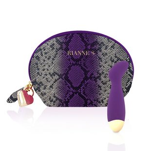 Вибратор для точки G Rianne S: Boa Mini Purple, 10 режимов работы