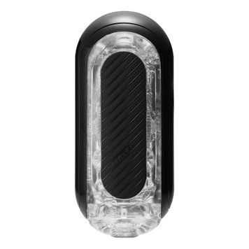 Мастурбатор Tenga Flip Zero GRAVITY Black, змінна інтенсивність стимуляції, розкладний, Черный