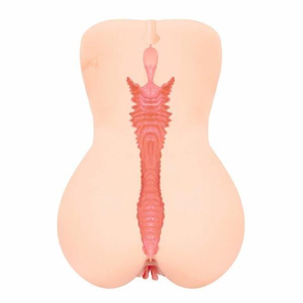 Искусственная вагина Kokos Onahole 002 Hanna Double Layer, телесный