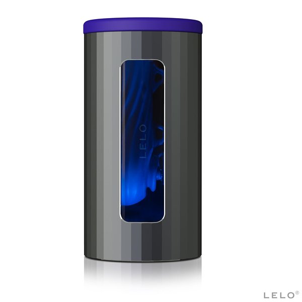 Смарт мастурбатор LELO F1S V2 Blue, вібрації, технологія SENSONIC, гра у додатку