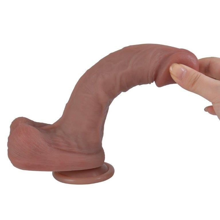 Фаллоимитатор Natural Play Silicone Dildo D2, телесный