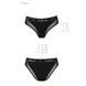 Трусики із прозорою вставкою Passion PS002 PANTIES black, size M