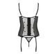 Корсет с подвязками + стринги LOVELIA CORSET black XXL/XXXL - Passion