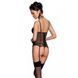 Корсет с подвязками + стринги LOVELIA CORSET black XXL/XXXL - Passion