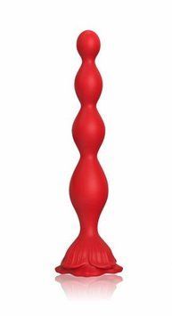 Анальный стимулятор Rosestick Red, 9 vibration functions, Красный