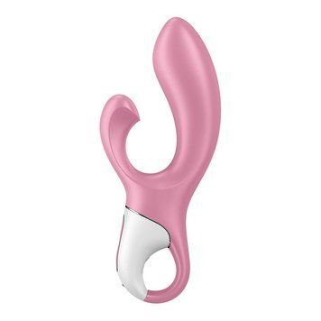 Вибратор-кролик надувной Satisfyer Air Pump Bunny 2, Розовый