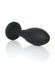 Анальная пробка - Jewellery Silicone Black Plug M Clear, Черный