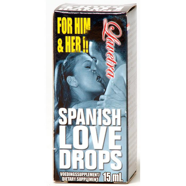 Возбуждающие капли для женщин SPANISH LOVE DROPS LAVETRA 15 ml