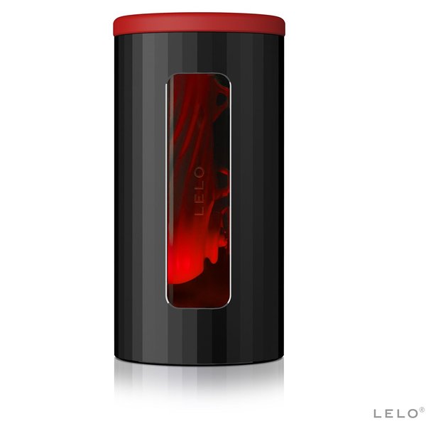 Смарт мастурбатор LELO F1S V2 Red, вібрації, технологія SENSONIC, гра у додатку
