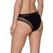 Трусики із прозорою вставкою Passion PS002 PANTIES black, size S
