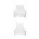 Спортивний топ із прозорою вставкою Passion PS006 TOP white, size L