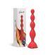 Анальный стимулятор Rosestick Red, 9 vibration functions, Красный