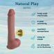 Фаллоимитатор Natural Play Silicone Dildo D3, телесный