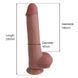 Фаллоимитатор Natural Play Silicone Dildo D3, телесный