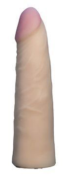 Насадка для страпона телесная EGZO Ciberskin NSTR08 ( 17,5 см х 3,5 см )